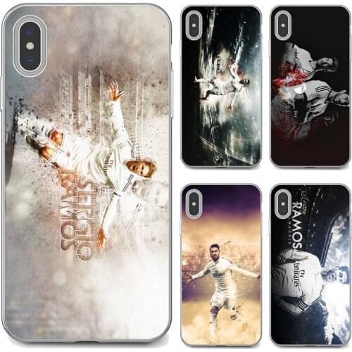 For Huawei Mate 20 30 40 7 8 9 10 Lite Pro P Smart 2018 2019 Plus G7 G8 Silicone Phone Covers Sergio-Ramos-SR4-Football-Player
