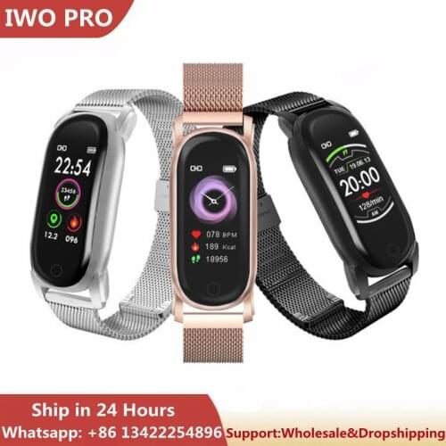 2021 Temperature Smart Band Watch Women Men Smart Bracelet Fitness Tracker For Android IOS Smartband Top Luxury Wristband Wrist