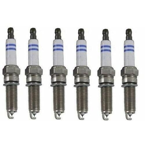 6 PCS YR7MPP33 Spark Plugs Fit For Mercedes-Benz C300/GL450/SL550/C350/E350/G550