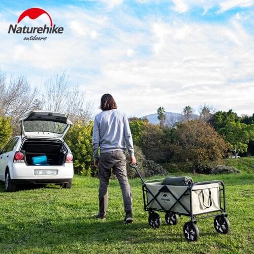 Naturehike Folding Outdoor Utility Folding Shopping Cart Folding Shopping Cart Luggage Trolley Cart For Travel Shoppin NH19PJ001