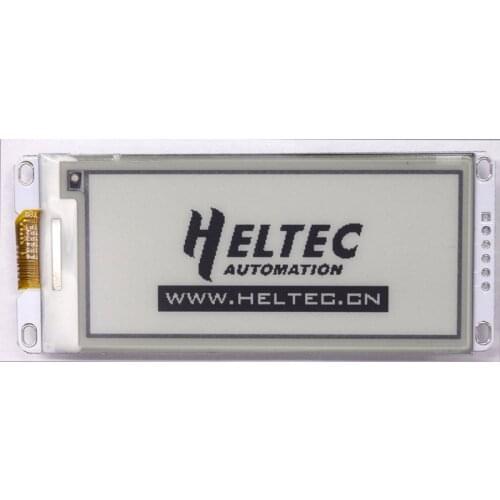 2.9 inch e-Paper Module 296*128 E-Ink Display Screen SPI Wide Viewing Angle Supports Partial Refresh