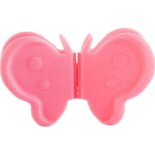 2pcs Butterfly Silicone Anti-Scald Device Heat Insulation Cooking Clip Pot Dish Clip Mat Anti-scalding Gripper Holder + Magnet