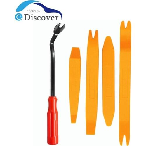 4pcs/10pcs/12pcs Remover Removal Puller Pry Tool Car Door Panel Trim Upholstery Retaining Clip Plier Tool Hand Removal Tool Set