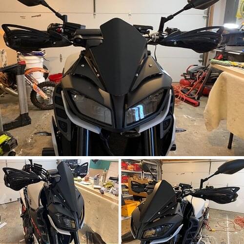 Motorcycle Accessories FOR YAMAHA MT-09 MT09 Front Windshield Windscreen Airflow Wind Deflector 2017 2018 2019 2020
