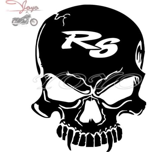Free shipping R6 logo skull adhesive sticker decal fairing stickers for YZF R6 YZF-R6 1999-2016 YZF-R6S 50th
