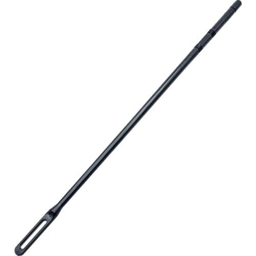 Black Plastic Durable Portable Flute Cleaning Rod Swab Stick Protect Chamber
