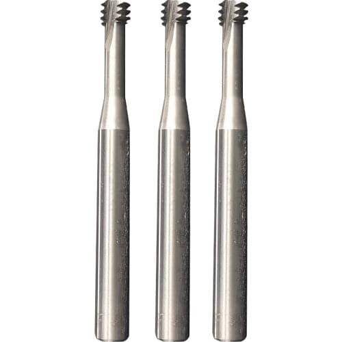 Cutreign Inch UNC Machining center milling cutter solid carbide tungsten steel milling cutter three-tooth thread milling cutter