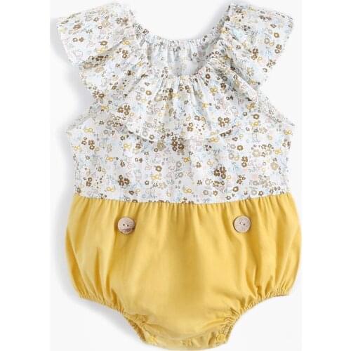 Baby Romper Infant Short Sleeve Newborns Wear 2020 Summer