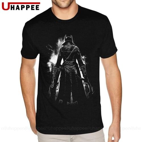 Bloodborne Teeshirts Team Grunge Hip Hop T-Shirts Men Short Sleeved Cheap Brand Official Apparel