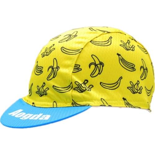 2021 Newly Colorful Bicycle Riding Cap 9 Style Unisex Elastic Breathable Raw Yarn Fabric Cycling Cap for Hybrid Bike Wear Hat