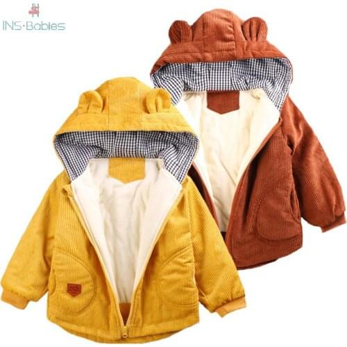 New Autumn fashion Jackets For Boys Baby Girl Clothes zipper long sleeve kids children' jacket for girls hooded coats outerwear