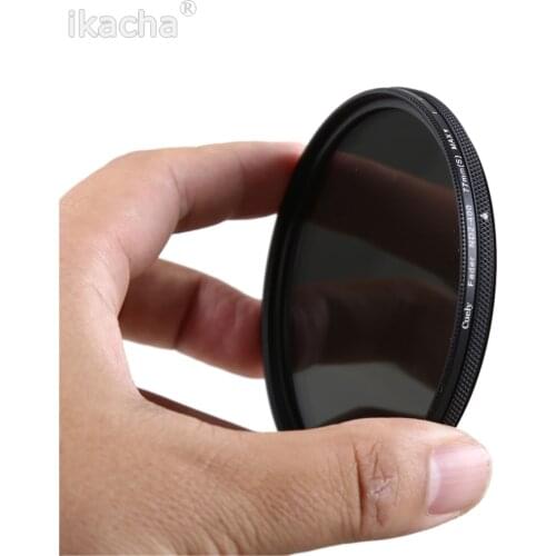 New Slim Adjustable Neutral Density ND2-400 Filter for Canon Nikon Sony Camera Lens 49 52 55 58 62 67 72 77 82mm