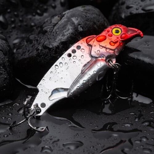 New MECHILURE EAGLE VIB blade lure 8g 11.5g metal lipless crank biat Vibration Cicada Fishing lure for Sea Bass Perch Pike fish