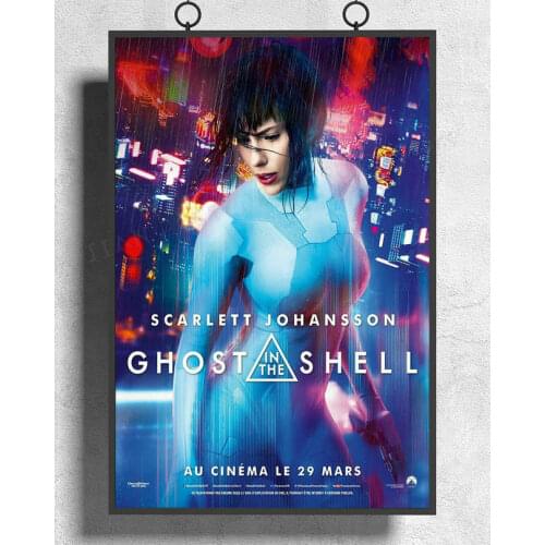 H539 Silk Poster Home Decoration 2017 Ghost In The Shell Scarlett Johansson MOVIE Wall Art Christmas Gift