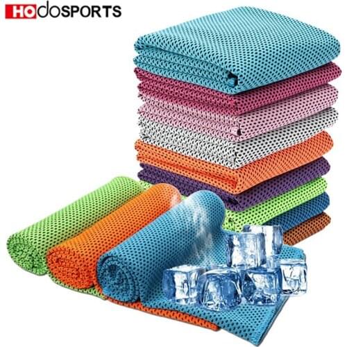 Sports Towels for Outdoor Sports Comfortable and Cool Yoga Towels Pure Color Breathable Moisture-absorbing and Quick-drying