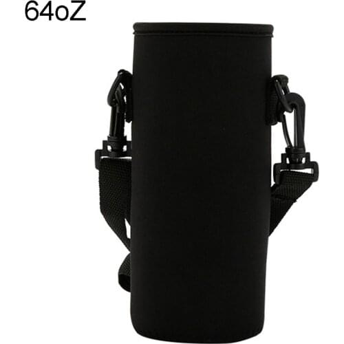 Hot Waterproof Bottle Covers Water Bottle Bag Case Holder Carrier Sleeve Covers Insulated Bag Pouch Shoulder Strap Cover