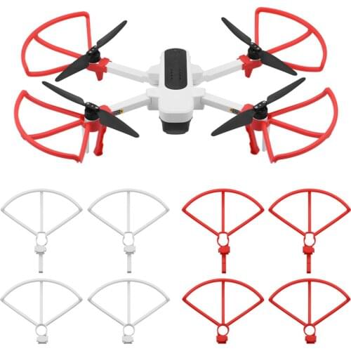 For Hubson Zino H117S Flight Aircraft Remote Control Propeller Leaf Ring Shield Tripod UAV Propeller Protection Cover