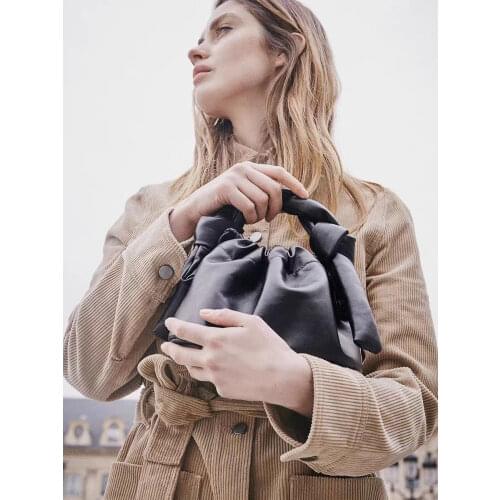 Genuine Leather Women Small Totes Bag With Long Shoulder Belt Cowhide Leather Cloud Bag Purses And Handbags Travel Crossbody Bag