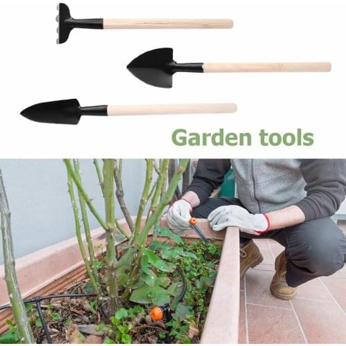 3pcs Flowers Potted Plants Mini Garden Tool Gardening Hand Tools Set Plant Flower Bonsai Mini Transplant Digging Suits
