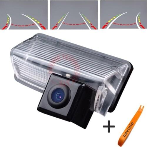 CCD car track camera reversing trajectory for Toyota Crown Reiz Corolla waterproof night vision NTSC PAL ( Optional)