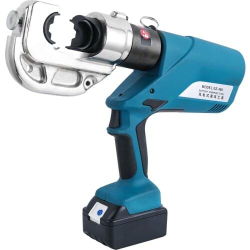 EZ-400 battery powered wire power hydraulic crimping tool for terminal