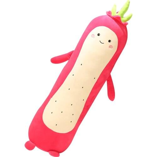 Creative Fruit Pillow Cartoon Plush Bedding Lovely Kiwifruit Honey Peach Pitaya Toys Washable Structure Perfect Childrens Gift