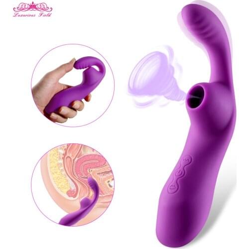 Blowjob sex toys Sucking Vibrator Clit Sucker 10 Speed Nipple Clitoral Vibrator Silicone Licking sex toys for Women