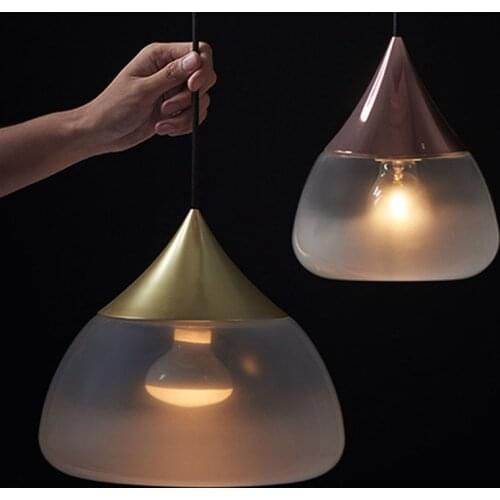 Mist Pendant Light Post-modern Designer nordic glass pendant lamp Kitchen Single pendant lamp Home Decor living room Light