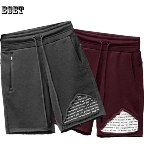 New Summer Fashion Mens Shorts Streetwear Trend Casual Pants Cotton Workout Running Fitness Sports Pants