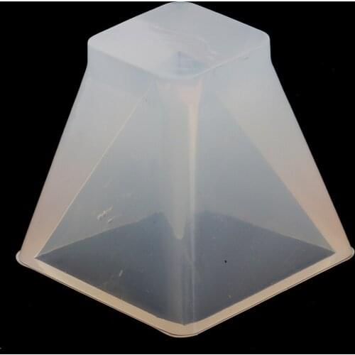 Silicone DIY Molds Resin Jewelry Making Mould Tools Pyramid Shape 30mm