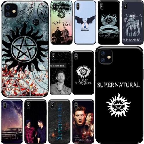 Supernatural Fundas Phone Case for iPhone 11 12 pro MINI XS MAX 8 7 6 6S Plus X 5S SE 2020 XR