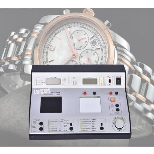 1PC QT-8000B Quartz watches tester Timegrapher Timing machine quartz watch slow and fast tester Watch Clock Repair Tool