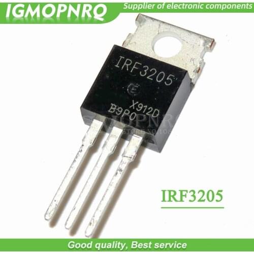10pcs IRF3205 IRF3205PBF MOS-FET MOSFT 55V 98A 8mOhm 97.3nC TO-220 to220 new original