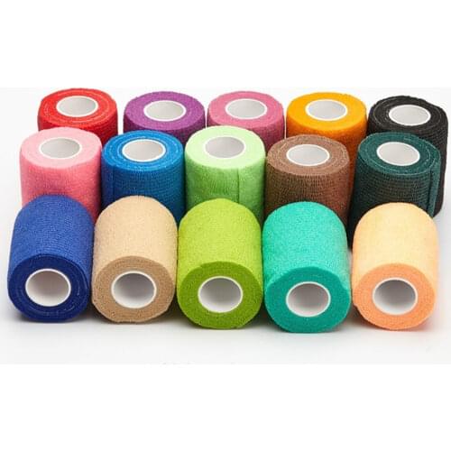 1 Roll Tattoo Grip Bandage Cover Wraps Tapes Nonwoven Waterproof Self Adhesive Finger Protection Tattoo Accessories