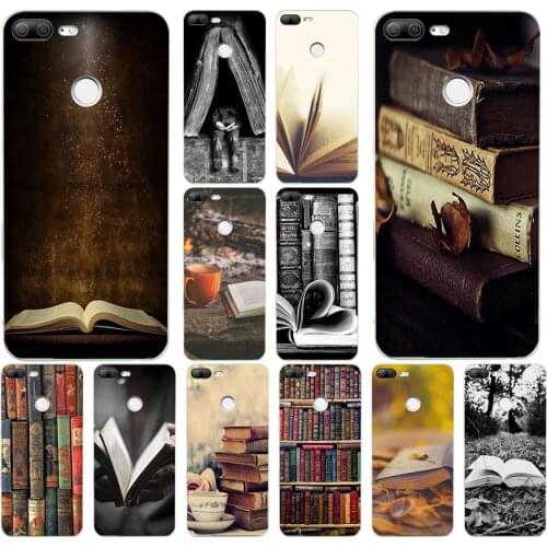 137H reading books Soft Silicone Tpu Cover phone Case for huawei Honor 9 Lite 10 p 9 10 lite