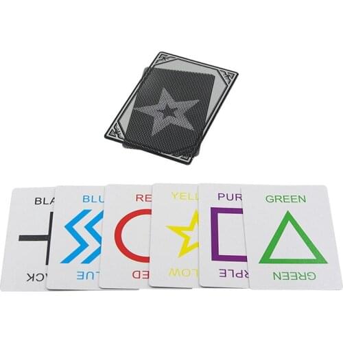 2pcs/lot Mirror Phantom Prediction Mirror Magic Cards Magic Tricks Close Up Magic