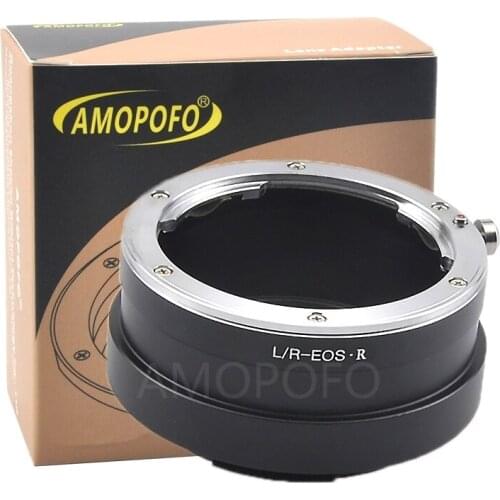LR to EOS R Lens adapter, Compatible with for Leica R L/R Mount Lens to & for Canon EOS R Full Famer Camera