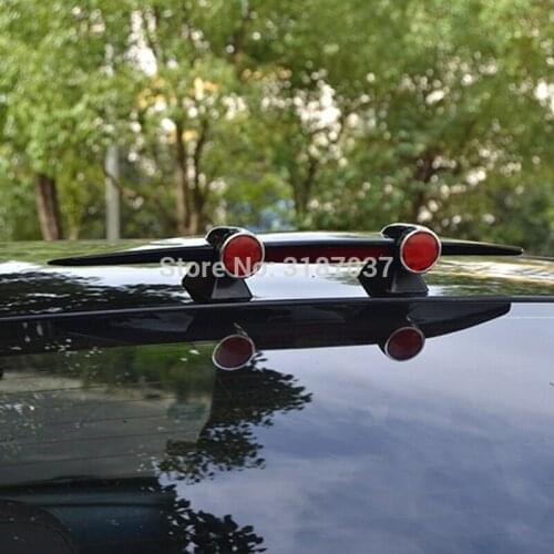 Car Accessories Universal Spoiler Mini Spoiler Wing Rear Spoiler Small Airplane Empennage Model Without Perforation 1Pcs
