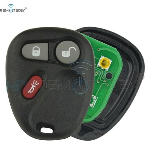 Remtekey KOBUT1BT auto smart key 3 button 315Mhz for Chevrolet GMC 1998 1999 2000 2001 2002