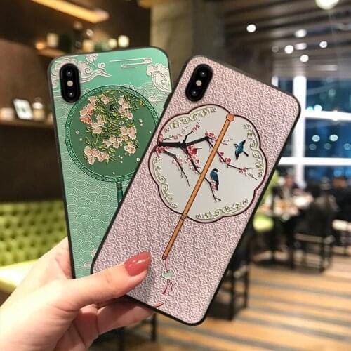 Phone Case for Samsung S10e S8 9 10 20 21 Ultra Plus Note8 9 10 20 Ultra Plus 3D Emboss Back Cover for Samsung Capa Retro China