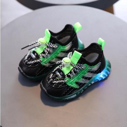 Childrens Soft Shoes Spring AutumnNew Fashion Cute Girls Soft-soled Korean Mesh Shoes boys Net cloth sneakers Size 21-30