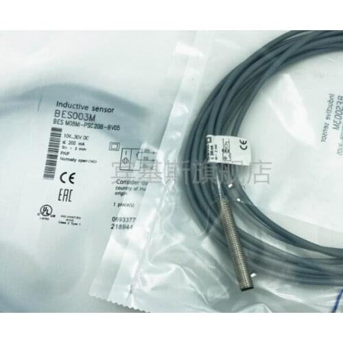 BES M08MI-PSC20B-BV05 inductive DC three-wire PNP normally open sensor spot