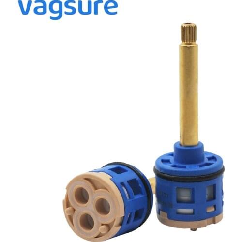 Ceramic Bathtub Faucet Column Ceramic Disc Cartridge Mixing Valve Mixer Faucet Bar Tap Bath Mixing Valve Bathroom