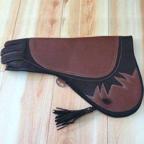 Eagle Leather Gloves Handguards Sleeve Gloves For Eagles 47cm Length Suitable For Crested Serpent Eagle Golden Eagle