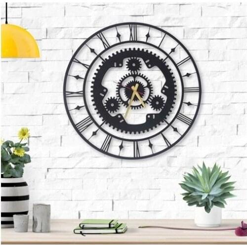 Baupor Mechanical Metal Wall clock Wall clock