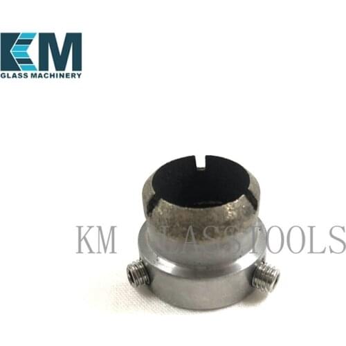 New drill！Diameter 4~100mm,Good Sintered Diamond countersink for core drill bits, For all Glass drilling machines