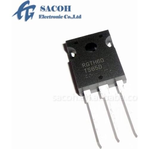 Free Shipping 10Pcs RGTH60TS65D RGTH60TS65 RGTH60TK65 RGTH80TS65 RGTH50TS65 RGTH40TS65 RGTH00TS65 TO-247 650V 60A Field Stop Tre