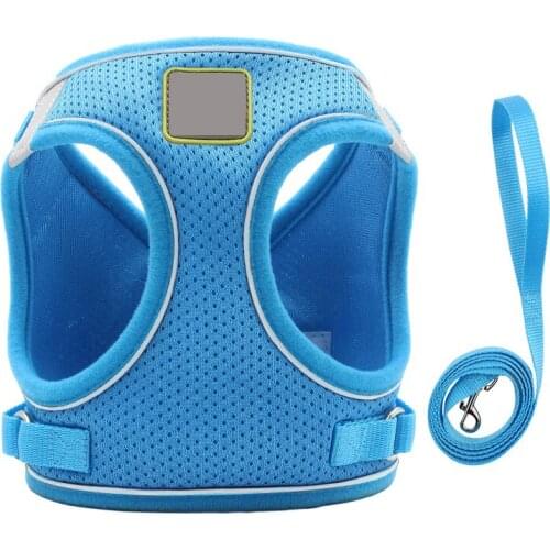 Pet Chest Harness Vest-Style Dog Leash Reflective And Breathable Dog Rope Dog Chain Suitable For Small Dog Harness Leash