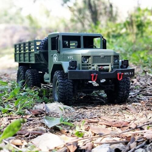 Military Truck KIT 1:16 Ural RC Truck DIY Set 2.4G 6WD Rock Crawler Command Communication Vehicle KIT Toy for Boys