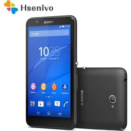 Sony Xperia E4 Refurbished-Original E4 1GB RAM 8GB ROM 4.0" Dual Core 5.0 MP GSM Android 3G Mobile Phone Free shipping